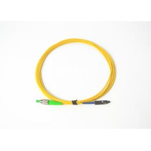 China Simplex FC / APC to MU / UPC Optical Fiber Patch Cord ISO9001 / ROHS on sale