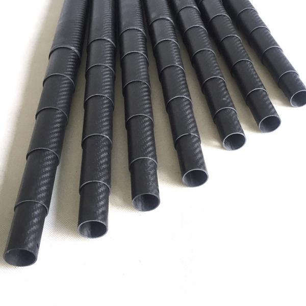 Buy Light Weight 54FT 100% Carbon Fiber Telescopic Pole For Window Cleaning at wholesale prices