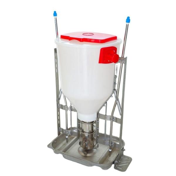 Buy Husbandry Livestock Feeding Equipment Plastic Piglet Feed Trough 80L 100L at wholesale prices