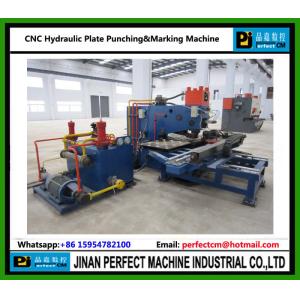 Quality CNC Hydraulic Plate Punching &amp; Marking Machine (Model PP103/PP104) for sale