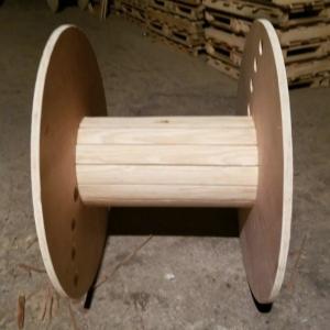 China Durability Plywood Cable Drum Round Wooden Industrial Cable Spool on sale