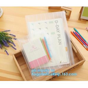 Document File Packaging Biodegradable Slider Packaging, Coex Bags, Translucent