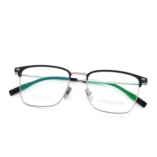 Buy Polygons Eyeglasses Frame Pure Titanium Optical Eyewear Frame at wholesale prices