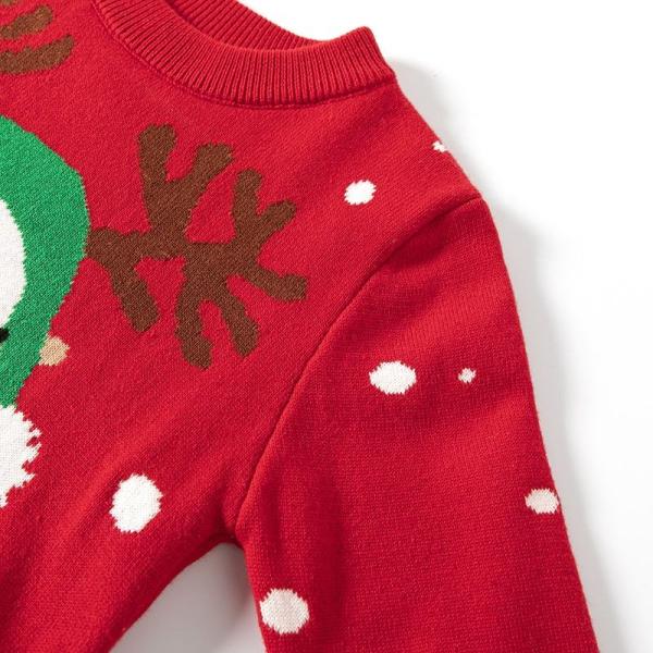 Kids Baby Boys Pullover Sweaters Baby Boy Long Sleeve Christmas Cartoon Knit Children's Christmas Sweaters