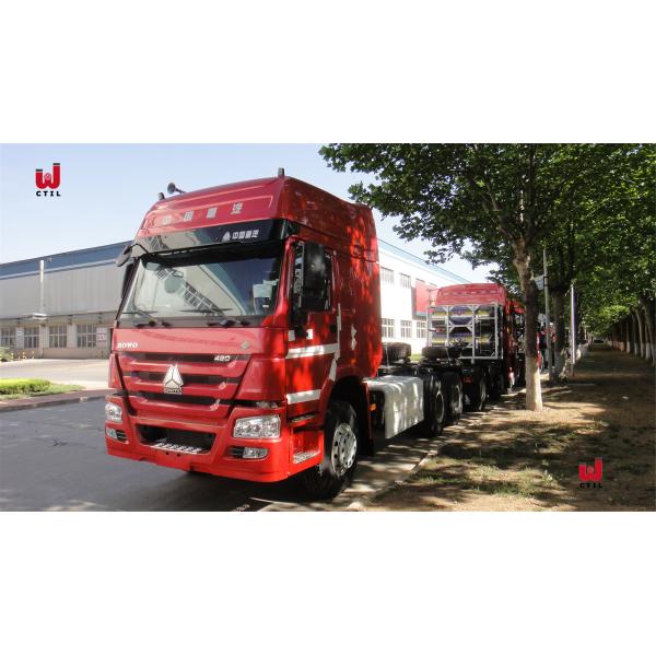Buy Euro 3 420HP Tractor And Semi Trailer 60t Howo Tractor Head at wholesale prices