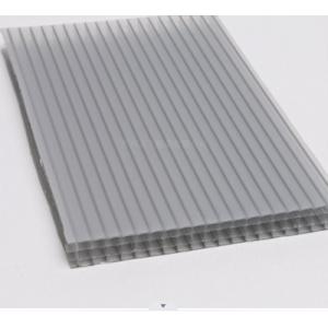6mm Transparent Hollow Polycarbonate Panel Roofing Sheet Greenhouse Sheet