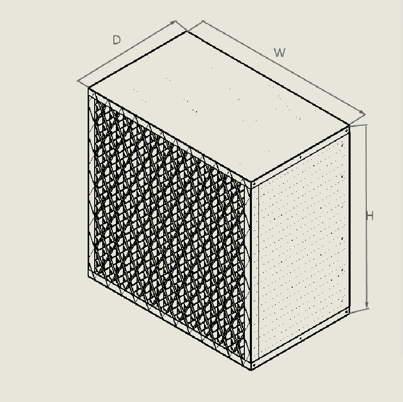 H13 Paper Partition High-Efficiency Filter, Can Be Customized Non-Standardly, And Easy To Install