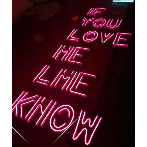 Hot Selling Passion Party Wall-mounted Led Neon Love Decor Custom Neon Sign