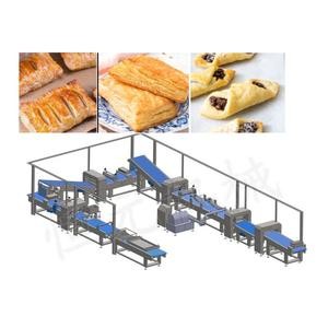 Buy Automatic Commercial Croissant Dough Sheeter Croissant Production Line at wholesale prices