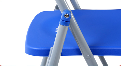 Office Building Stackable Folding Plastic Dining Chair 40*40*78cm for Banquet Events