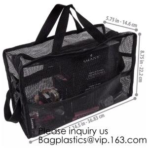 Nylon Mesh Net Cosmetic Bag, Mesh Make Up Bag,Eco -friendly material cosmetic