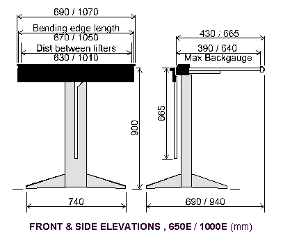 Hydraulic Press Brake Machine For Folding Sheet / Pneumatic Sheet Bending Machine