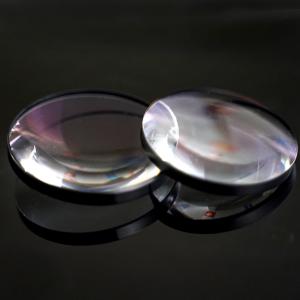 Optical Glass 114mm 250mm Flat Plano Convex Lens CaF2