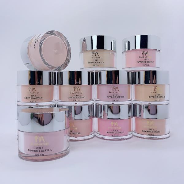 Wholesale Upgrade Formula Acrylic Powder Colors Competitive Price Acrylic Nails 1oz Bulk Nail Acrylic Powder for Nail Supply