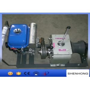 Portable Gas Powered Winch JJM3Q Flexible Belt Driven Steel With YAMAHA Engine