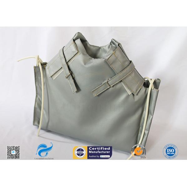 Buy Water & Oil Proof Gray Color 25mm Thick Plug Valve Insulation Covers Jacket at wholesale prices