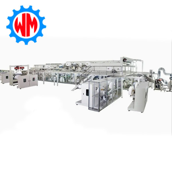 Buy Modern And Clean Appearance Fully Automatic Baby Diaper Machine With Customized Color For Enhanced Image at wholesale prices