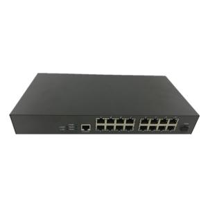 OS-EU16F Single Mode Black 16 Port GEPON MDU ONU , Multiple Households Access