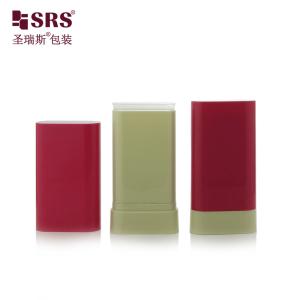 20g Oval Shape Empty PP Stick Twist Up Personal Care Container deodorant