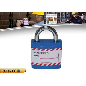 Quality ZC-J01 Safety Lockout Padlocks Durable Non - Conductive Xenoy Lock Body for sale