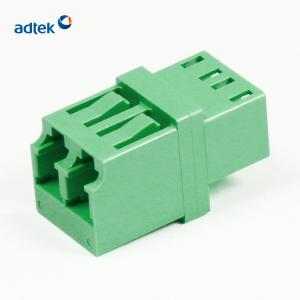 FTTH LC APC Duplex Adapter , Flangeless Fiber Optical Adapter