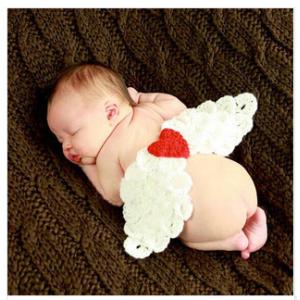 white colorful baby hat cap Baby Photography Prop Crochet wing beanie diaper