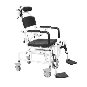Aluminium Alloy Portable Bathroom Chair For Disabled Hospital