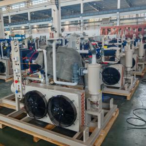 Parallel Structure Screw Compressor Rack With Copeland / Fracold / Daming