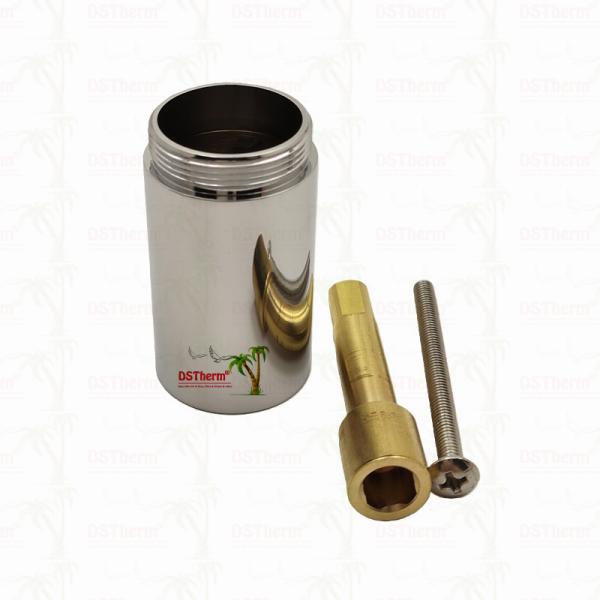 Brass / Chrome Plated Valve Stem Extension Sleeve Cartridge Extension Customized Size