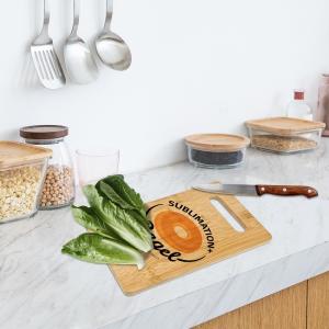 Personalized Sublimation Wood Cutting Board With Handle For Kitchen