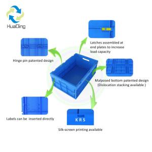 box plastic storage tool box plastic foldable plastic box