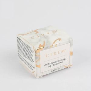 Custom Design Cosmetics paper Box Small Carton Box With Gold Printing Logo