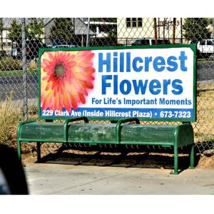 Advertising Showing Anticorrosion  180cm Steel Garden Benches