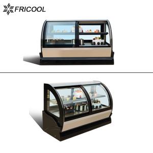 Quality 119L Curved Refrigerated Deli Cases for sale