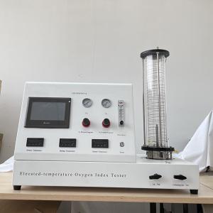 ISO 4589-3 High Temperature Limited Oxygen Index Tester AC220V