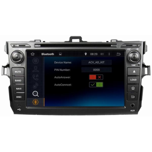 Ouchuangbo Auto GPS Stereo radio Toyota Corolla 2007-2011 Android 4.4 3G Wifi Bluetooth SD