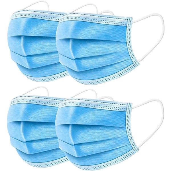 Buy Earloop Disposable Respirator Mask 3 Ply Protection Dust Mask Latex Free at wholesale prices