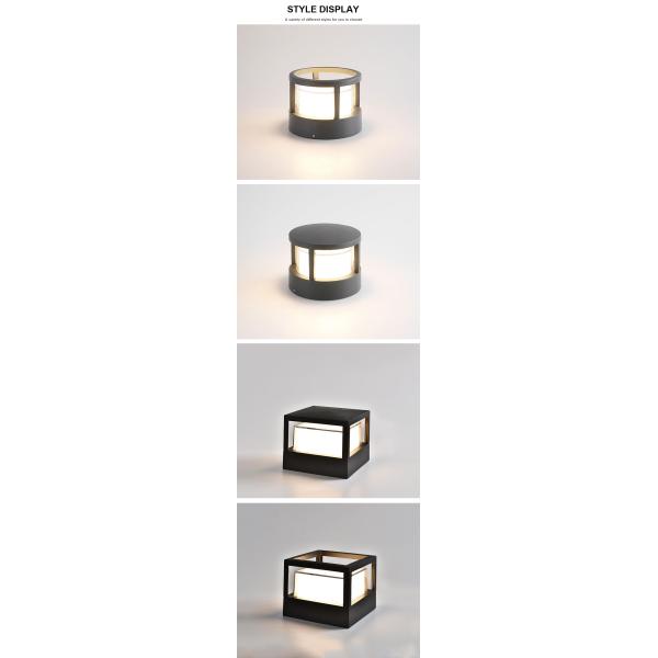 Traditional Landscape Lighting Waterproof LED Outdoor Pillar Light CRI70 For Lawns