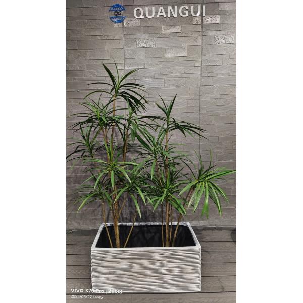 Modern Reinforced Clay Planter Customed For Your Garden Aesthetics