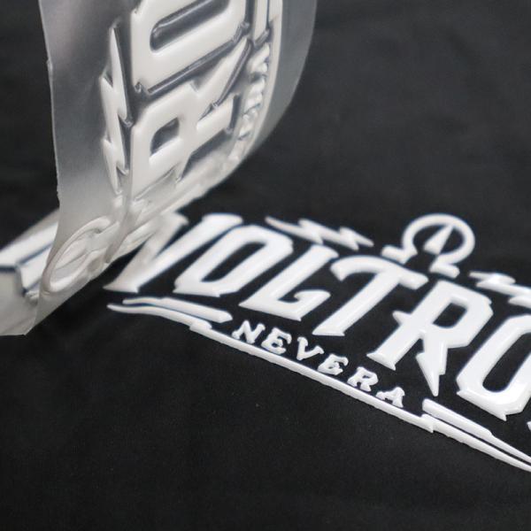 Buy Custom 3D HF Tpu Heat Transfer Logo 3D Tpu Label Transfer Tpu Logo For Garment at wholesale prices