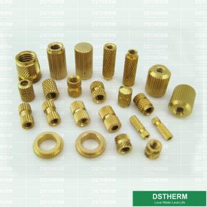 Quality PVC Box PVC Fittings Brass Inserts Brass Color Female Brass Inserts  Customized Designs for sale
