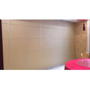 Conference Hall Movable Partition Walls , Sliding Door Roller Interior Sound