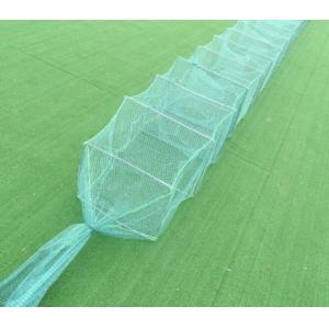 China Green Aquaculture Net , Eel Fyke Nets Environmental Protection on sale