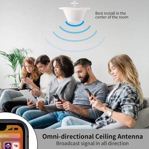 Wide Band Omnidirectional Ceiling Mount Dome 4G LTE Antenna