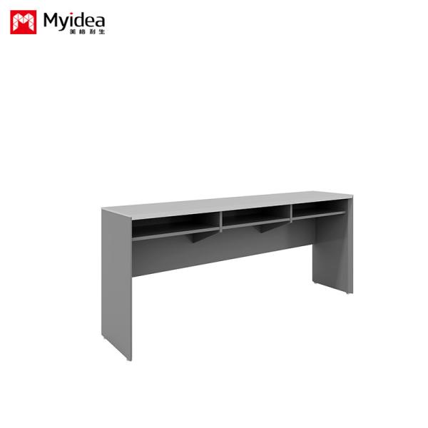 Buy Ergonomic Commercial Furniture Long Strip Office Desk with Storage Drawers and Adjustable Height Legs at wholesale prices