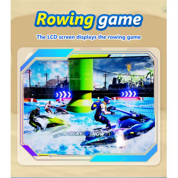 New Design Indoor Recreational Sports Arcade Simulator Coin Operated Games Speed Boat