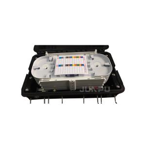 FTTH Fiber Drop Cable IP65 Fiber Optic Splice Closure 16 Joint Black GF Box