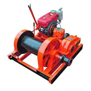 Steel Industrial Electric Winch with Remote Control Included