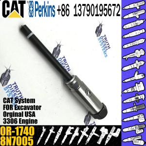 Fuel Injector 8N7005 0R-1740 0R-3418 For Caterpillar Excavator Engine 3304 3304B