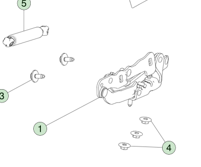 Buy Tesla Model 3 2021 Right Hand Trunk Hinge 1551481-00-E at wholesale prices